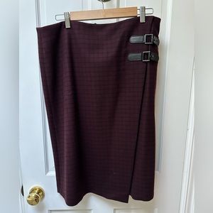Brooks Brothers classic wool skirt NWT